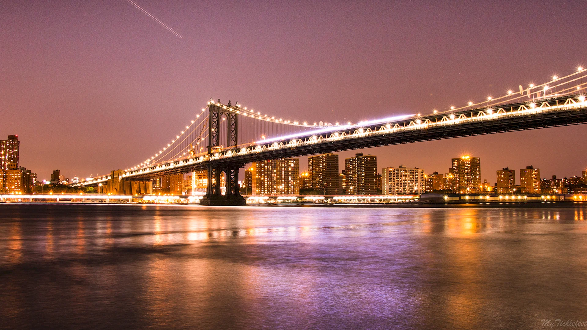 Манхэттен мост Нью-Йорк