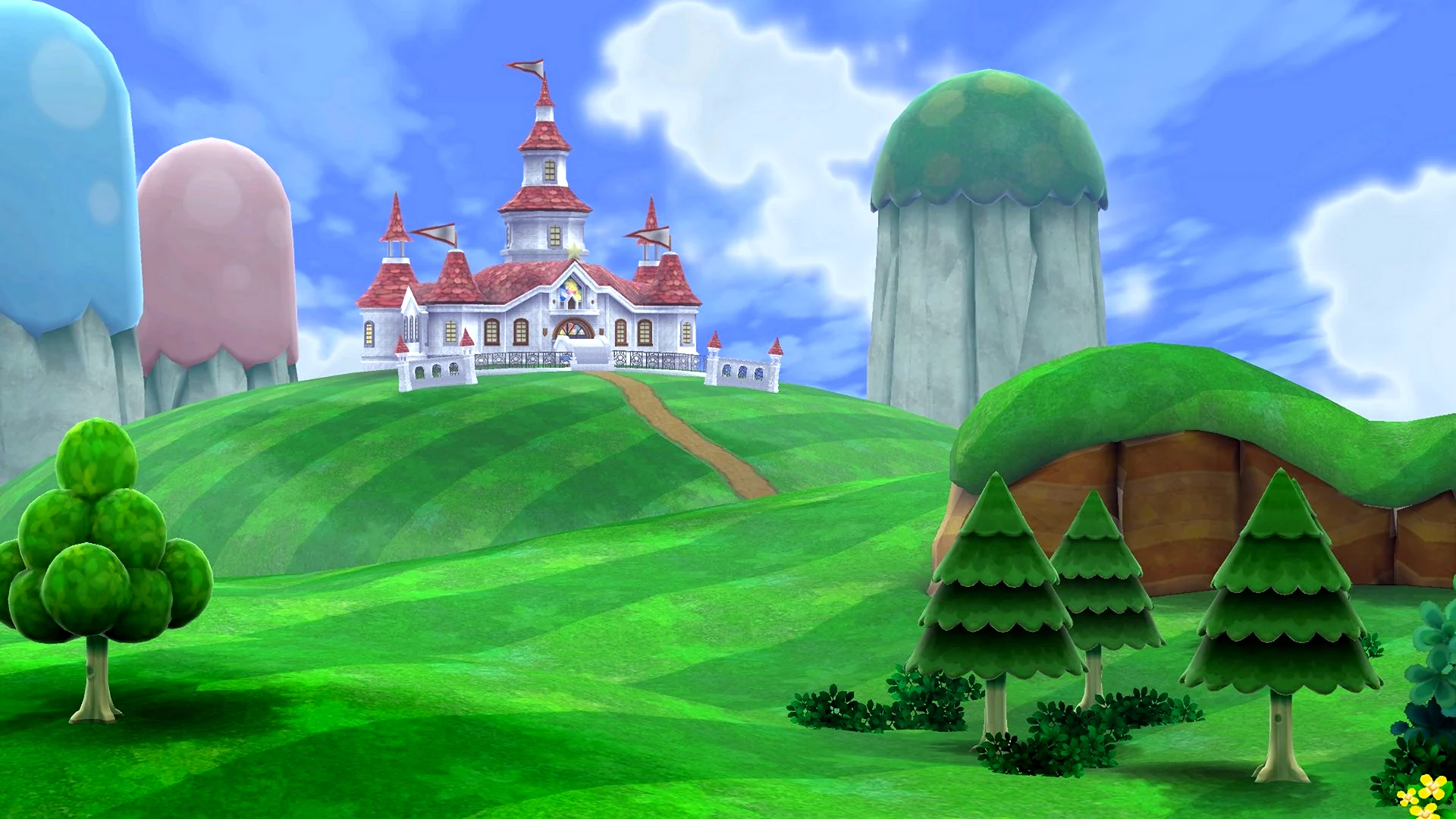 Марио мир 3 замок