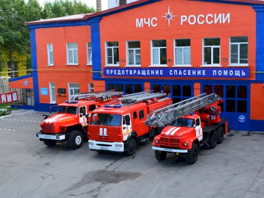 МЧС России пожарная МЧС