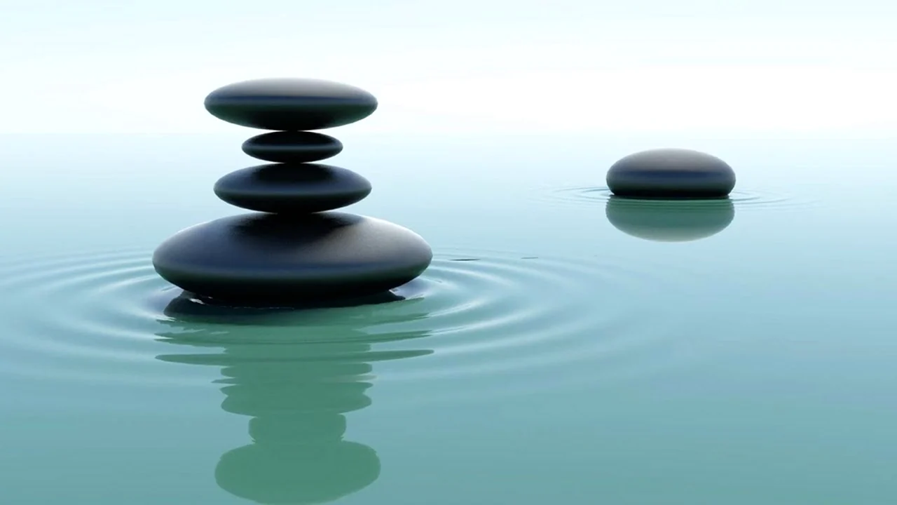 Медитация камни вода