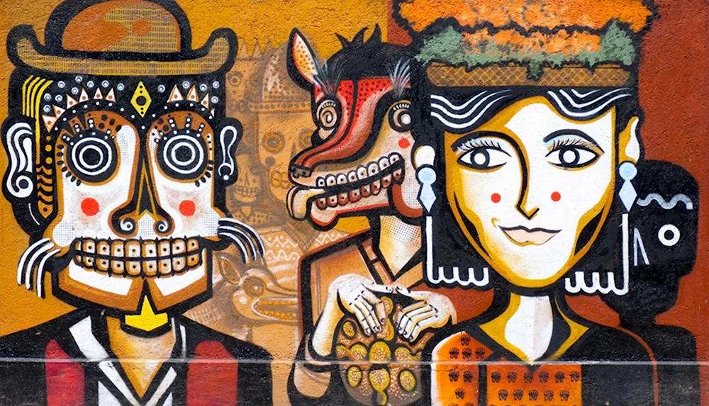Мехико граффити
