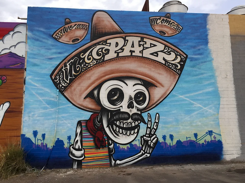 Мехико граффити