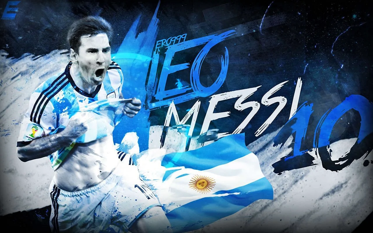 Messi Аргентина Art
