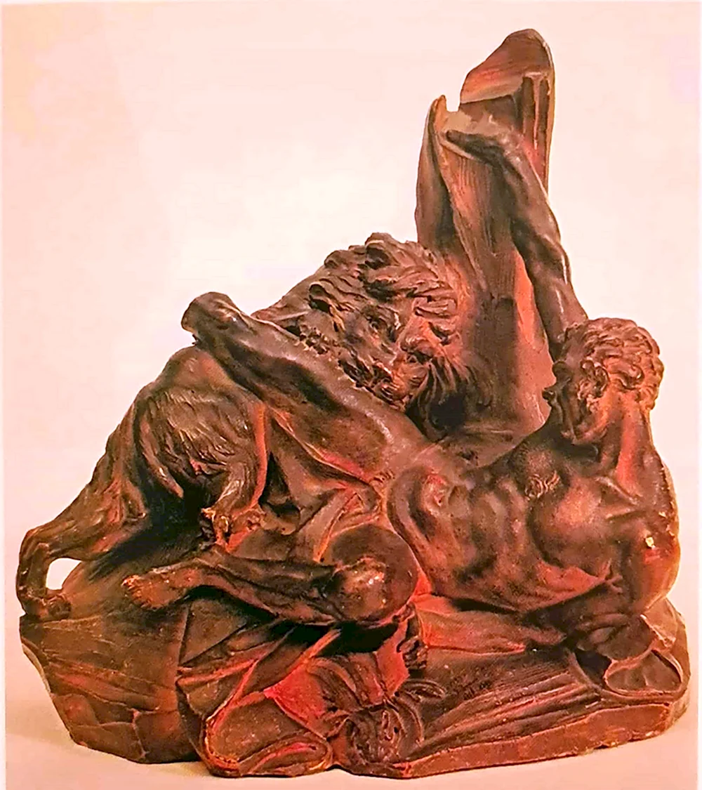 Милон Кротонский скульптура Пюже