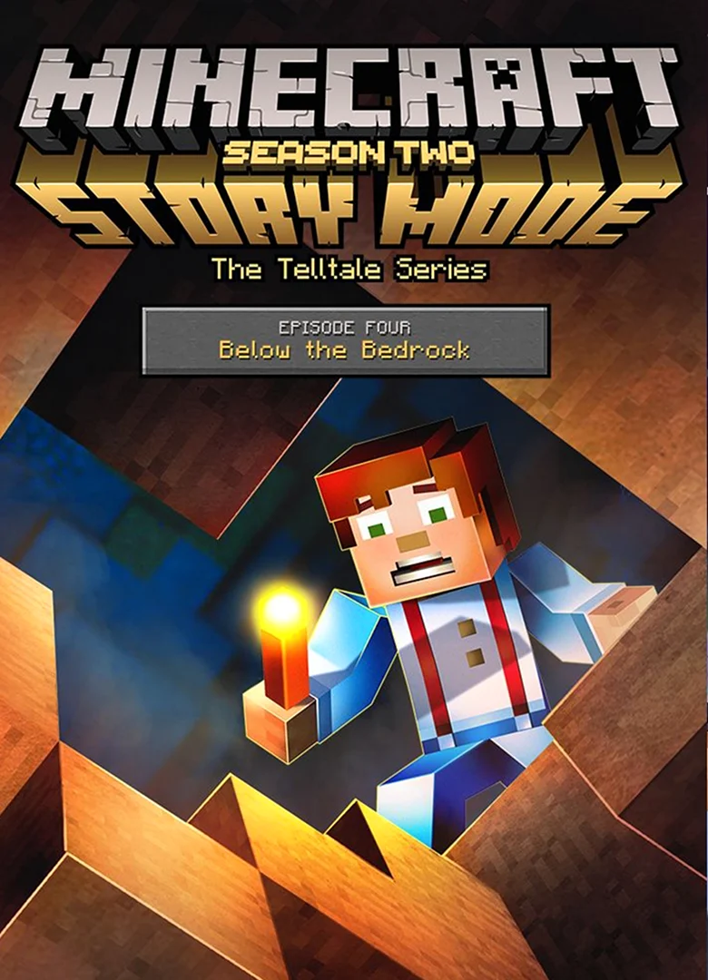 Minecraft story Mode ps4 обложка