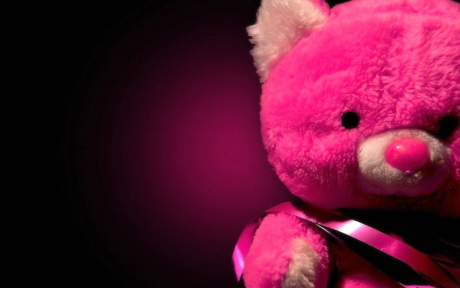 Мишка Тедди розовый