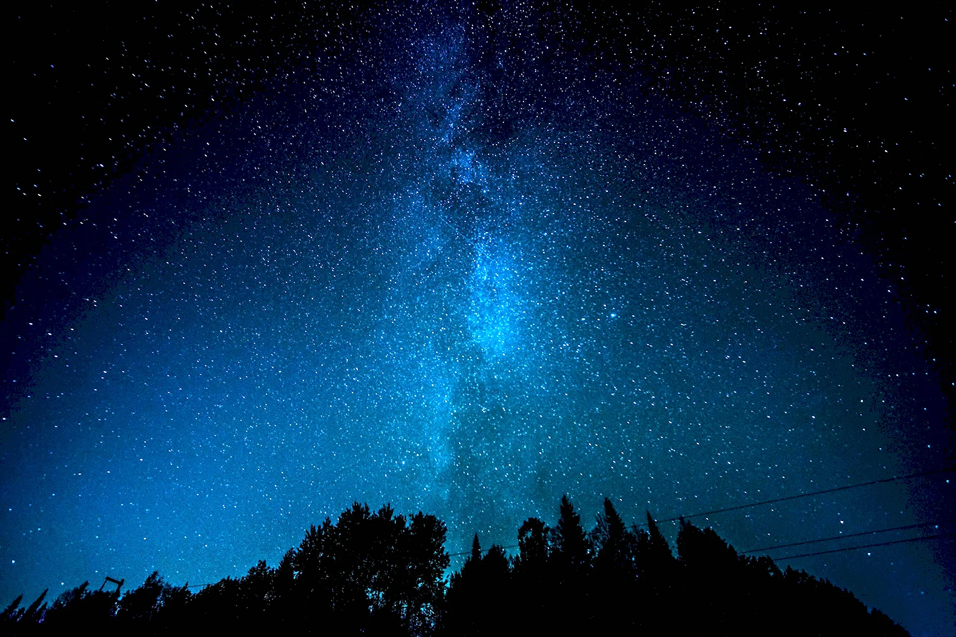 Млечный путь звезды космос ночь