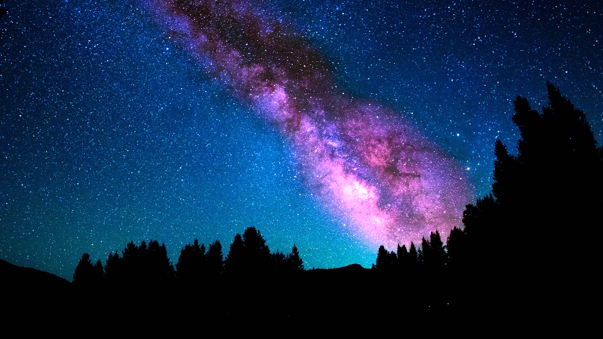 Млечный путь звезды небо