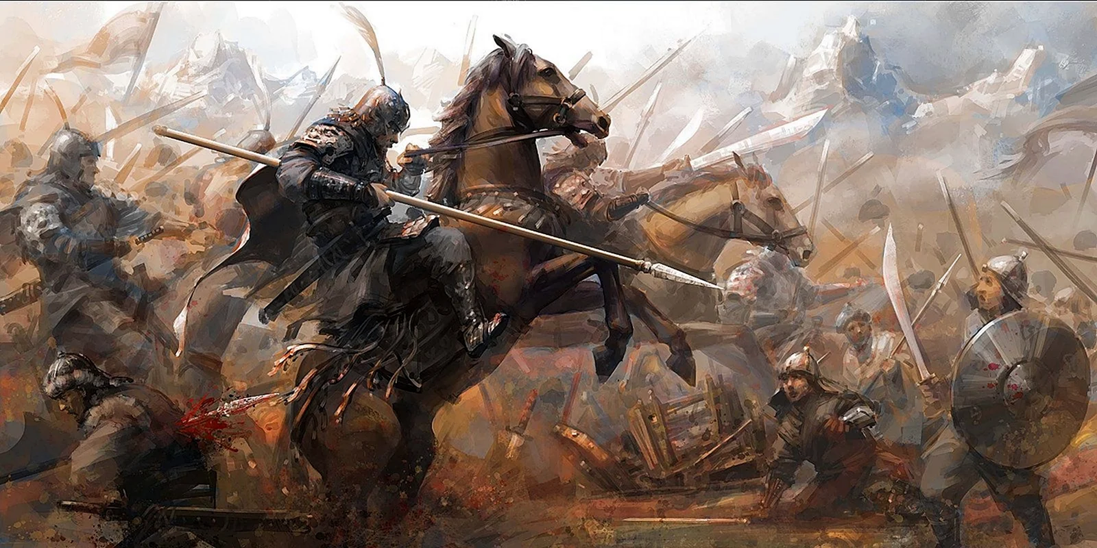 Монголы Орда армия конница арт