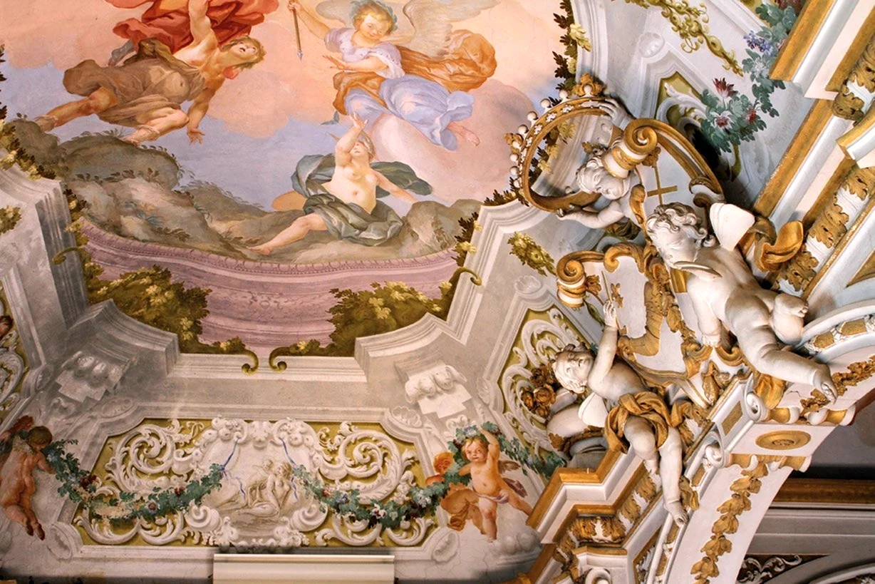 Монументальная живопись Барокко 18 век Санкт Петербург