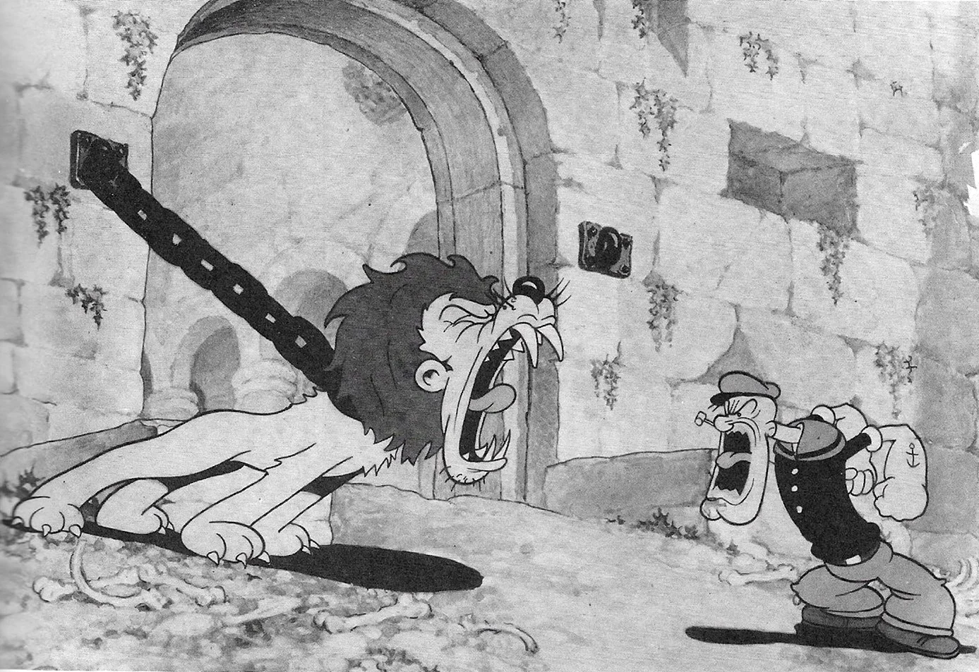 Морячок Папай мультфильм 1933