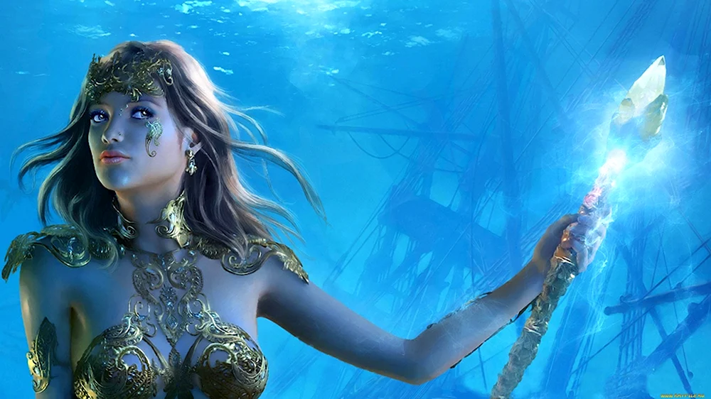 Морская богиня Амфитрита