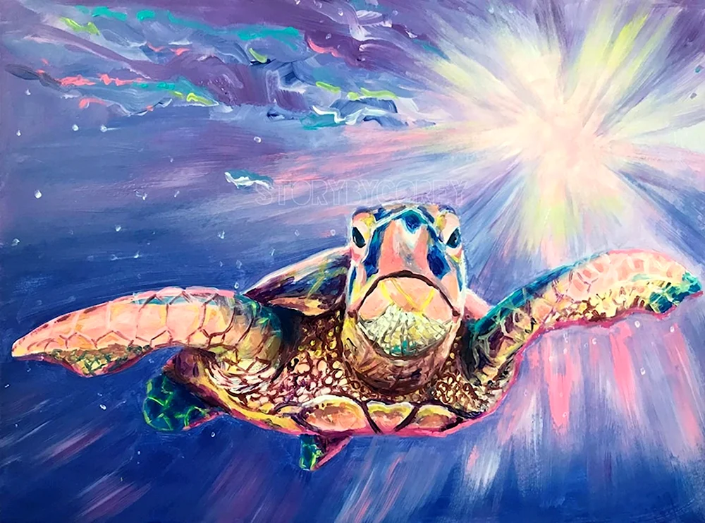 Морская черепаха Джим Варрен