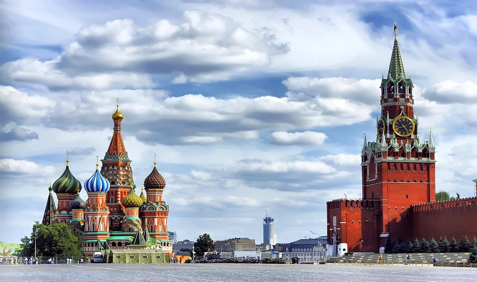 Московский Кремль и красная площадь Москва