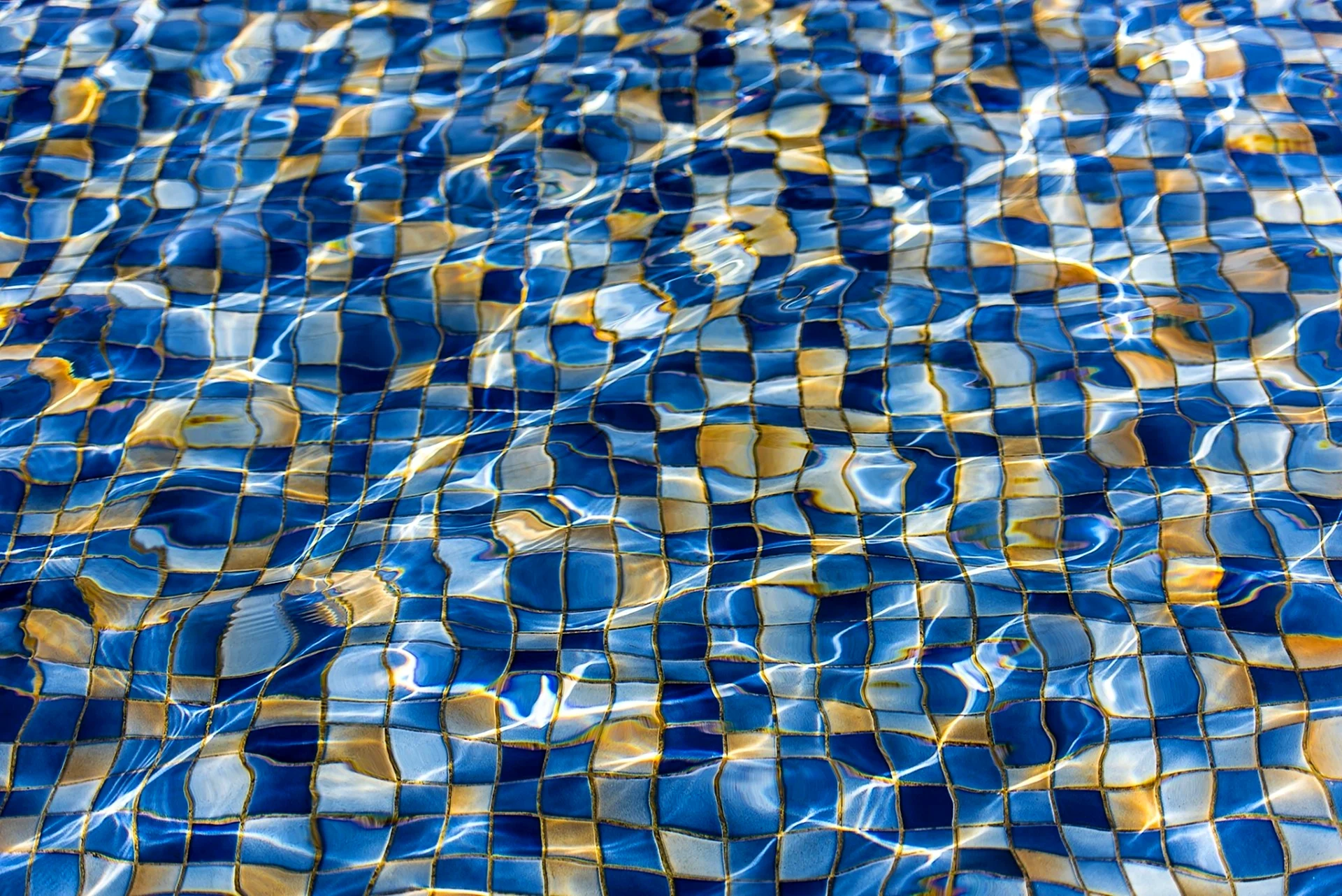 Мозаика бассейн tekstura