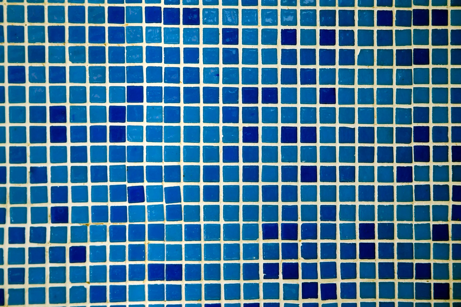 Мозаика голубая