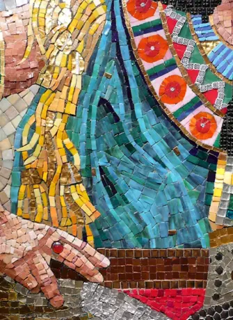 Мозаика художник Израиль Ашкенази Суетинская