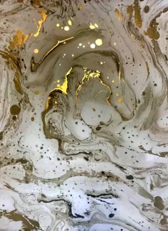 Мрамор Grey Marble золото
