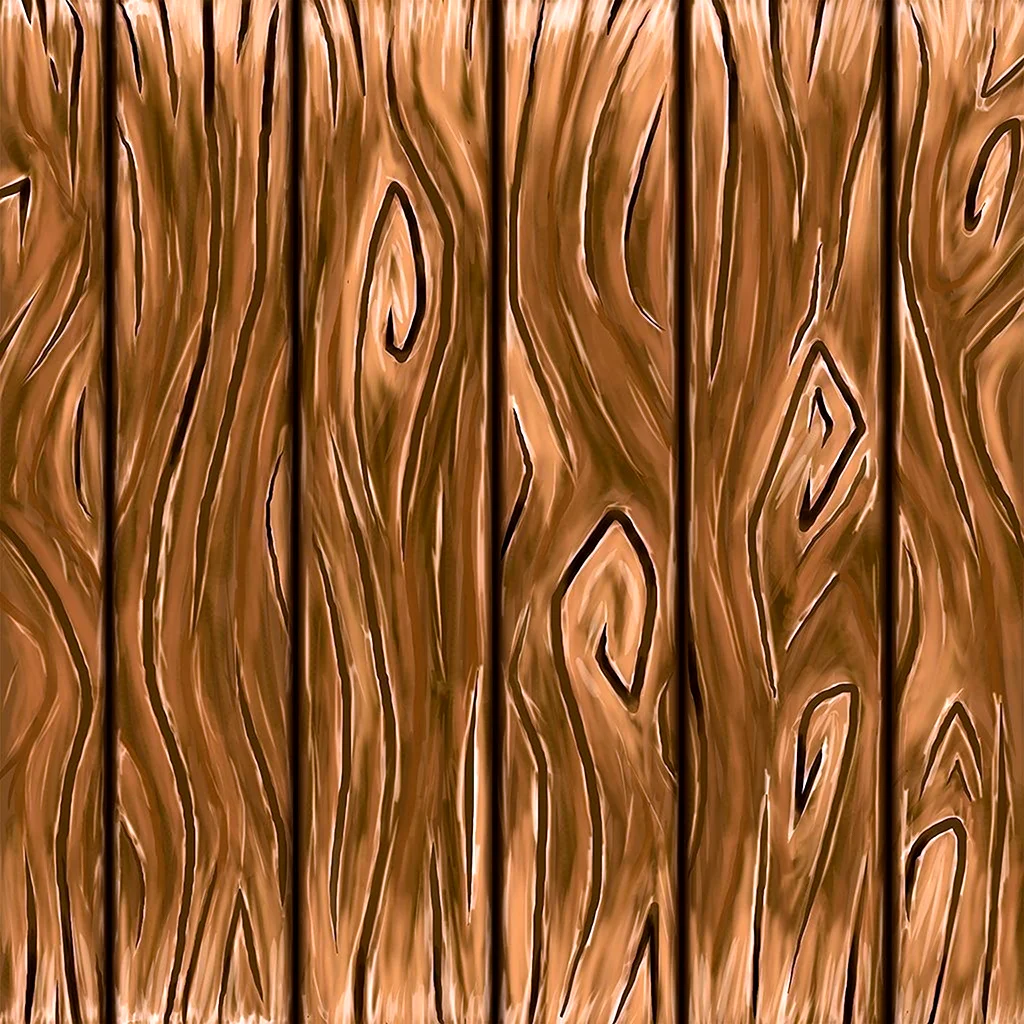 Мультяшные текстуры дерева