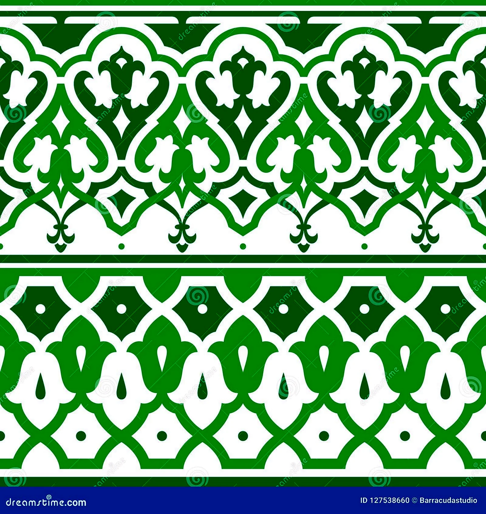 Мусульманские орнаменты полоса