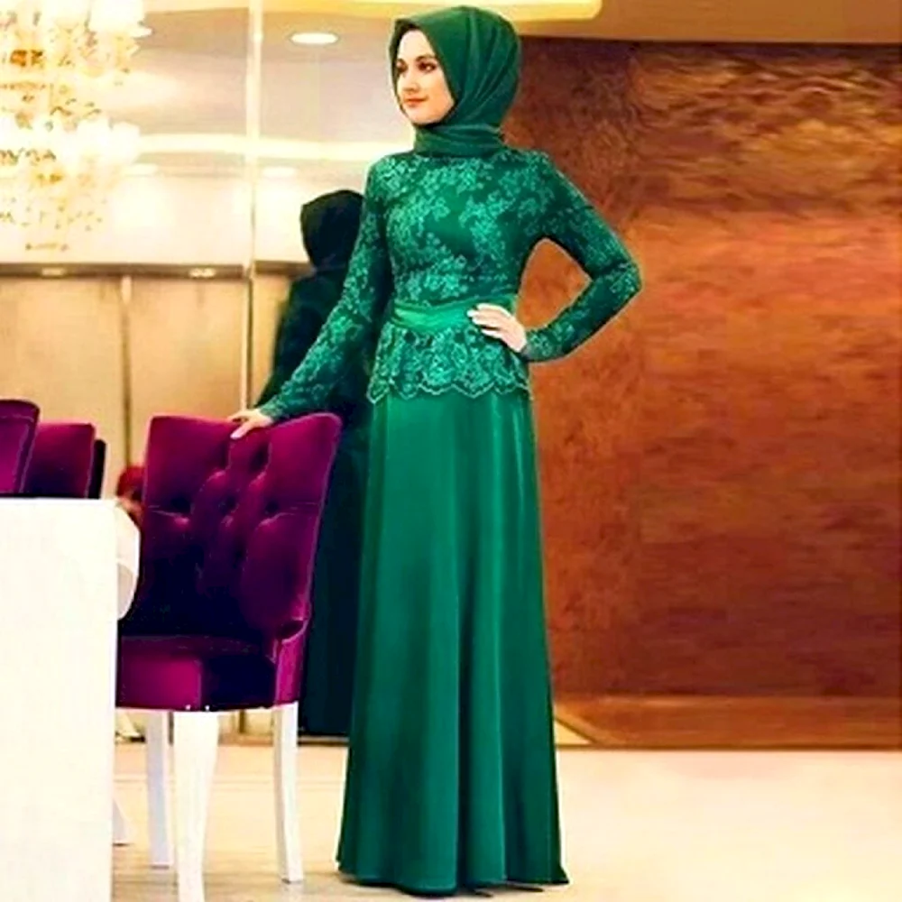 Мусульманские вечерние платья