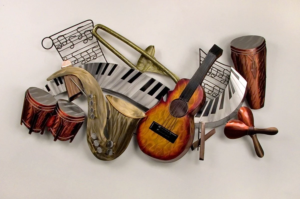 Музыкальные инструменты арт