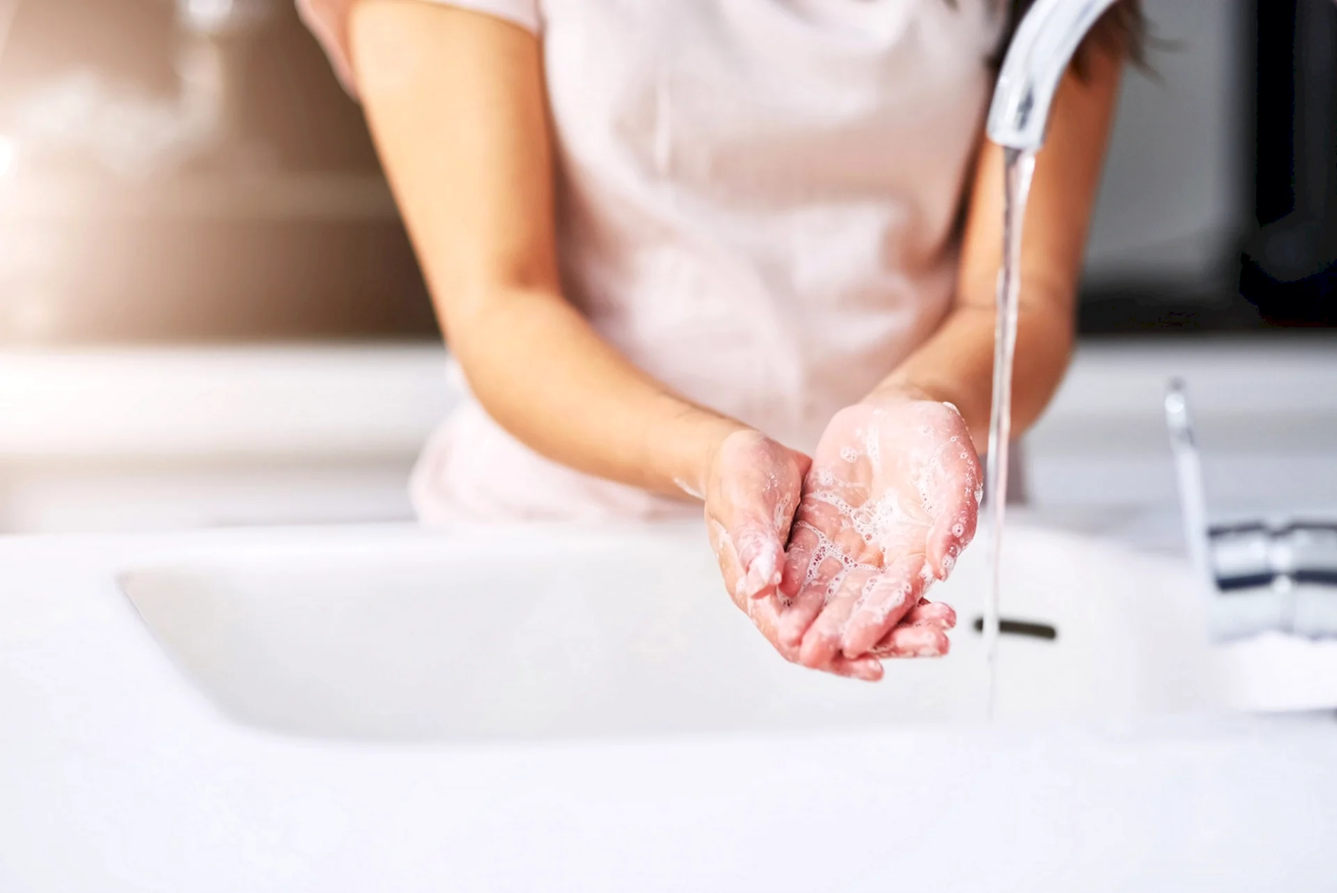 Мытье рук Эстетика
