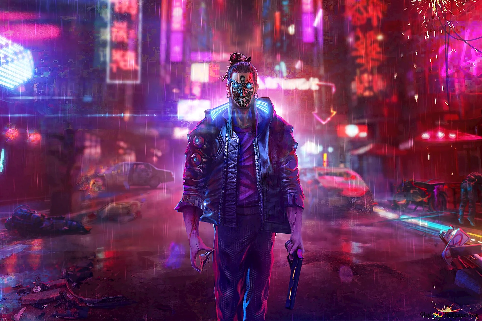 Найт Сити Cyberpunk 2077