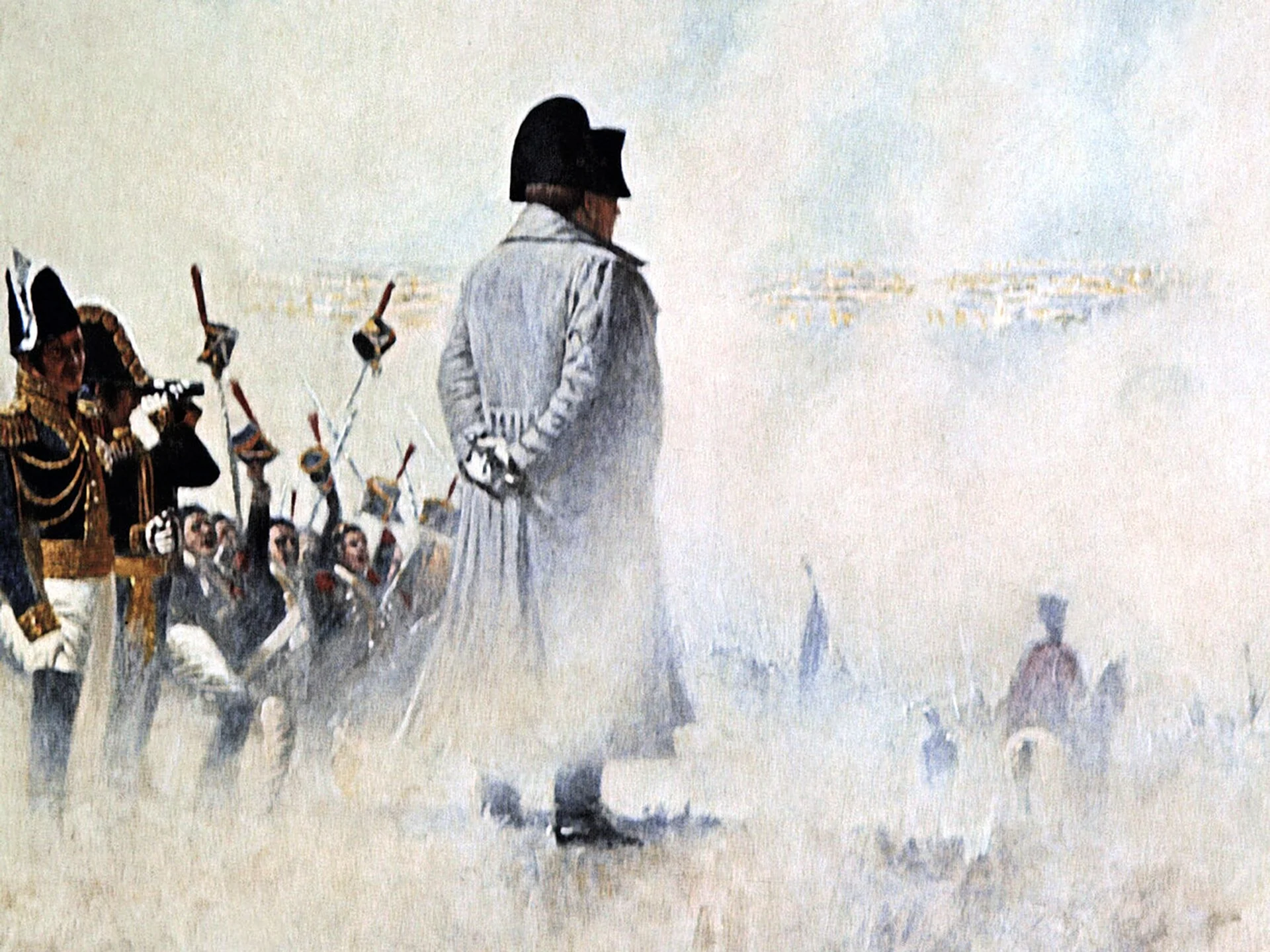 Наполеон на Поклонной горе Верещагин
