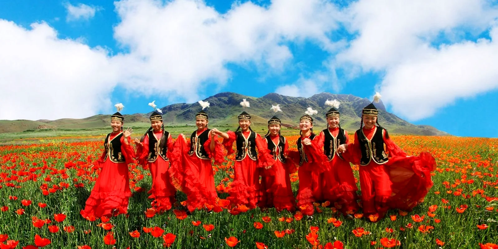 Национальный наряд Киргизии