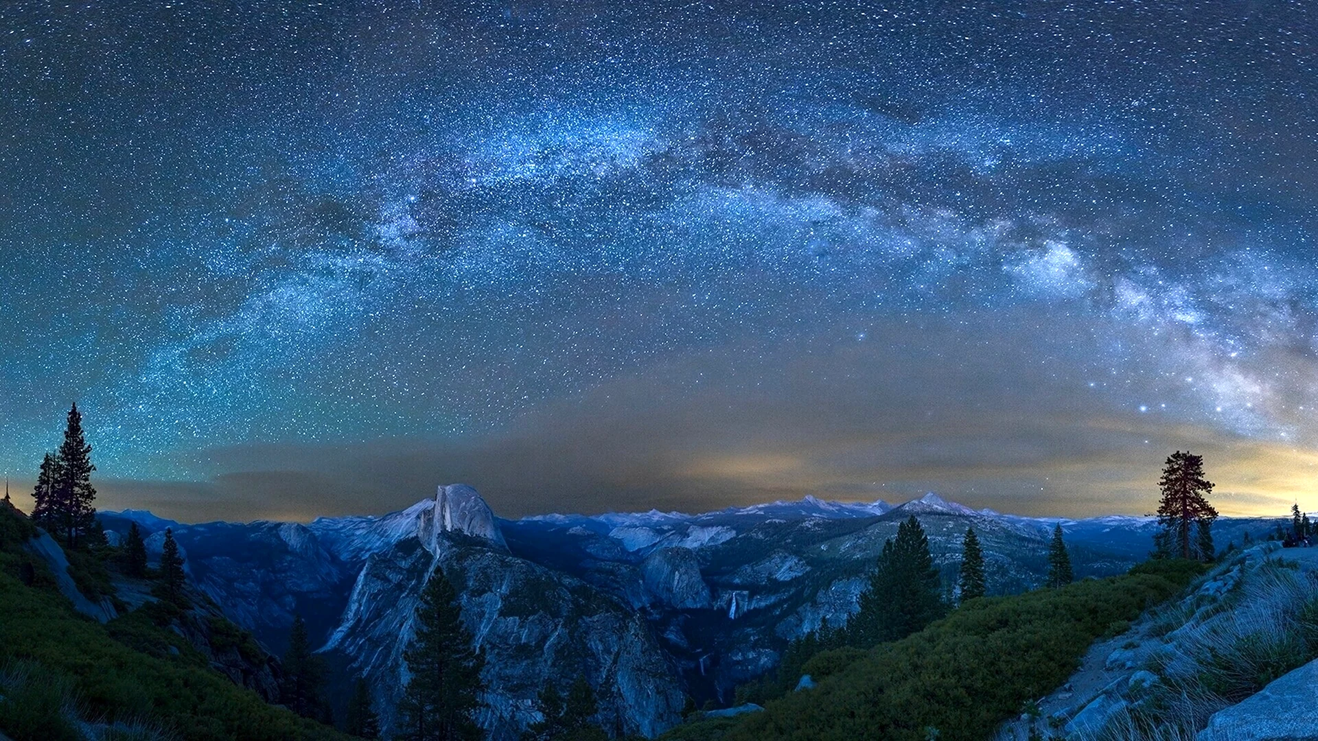 Национальный парк Йосемити Млечный путь