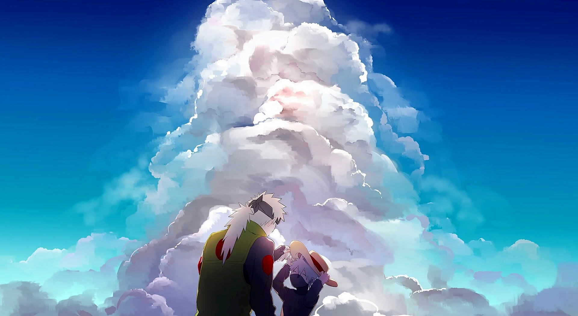 Небо в аниме Наруто