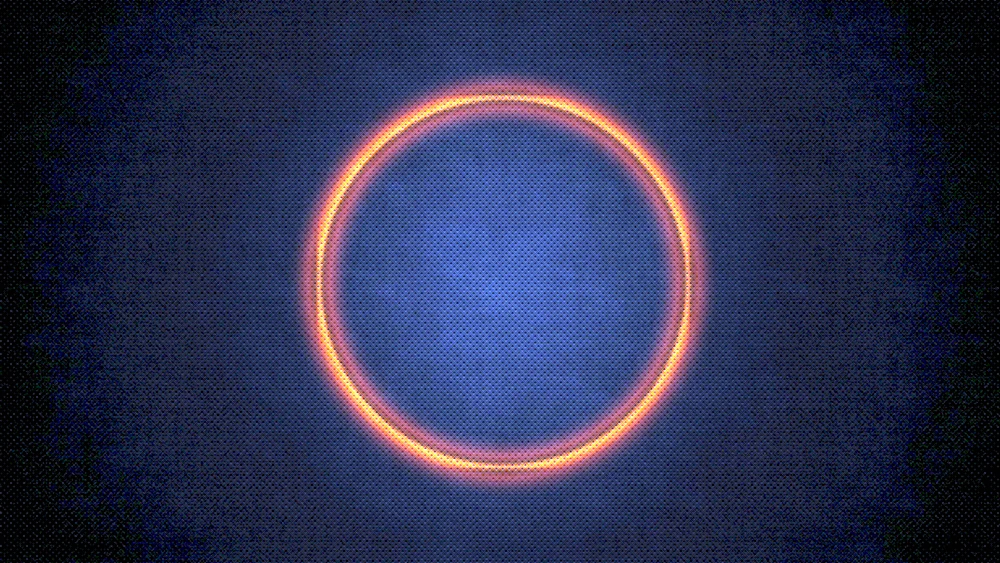 Неоновый круг