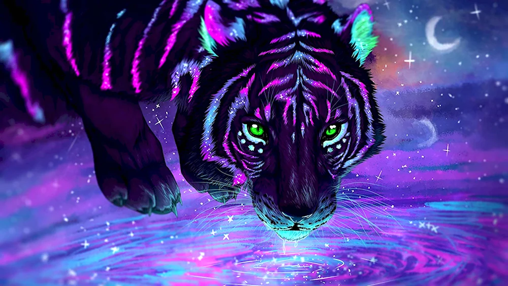 Неоновый тигр