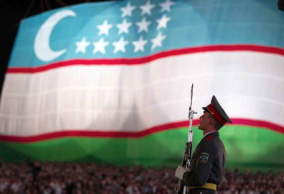 Независимость Узбекистан флаг