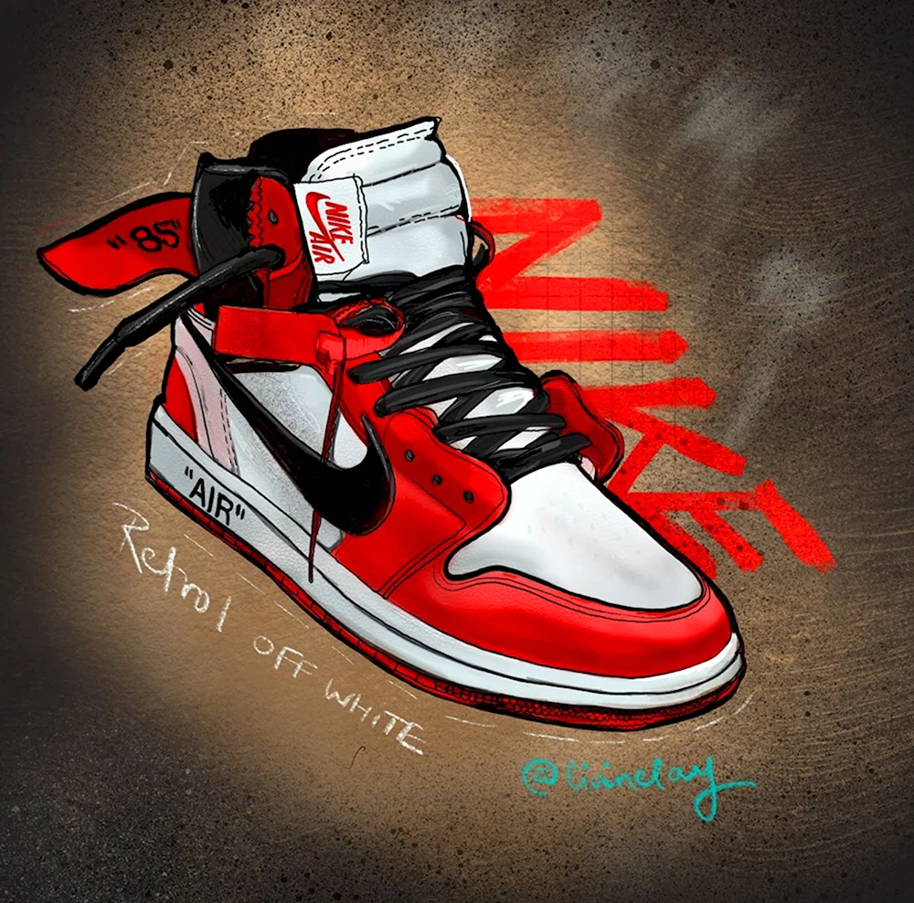 Nike Air Jordan 1 Art