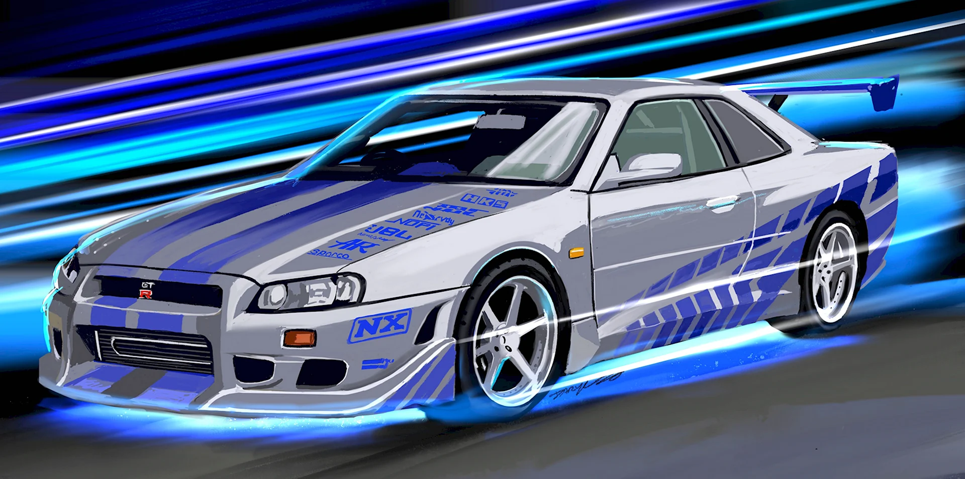 Nissan Skyline r34 Paul Walker