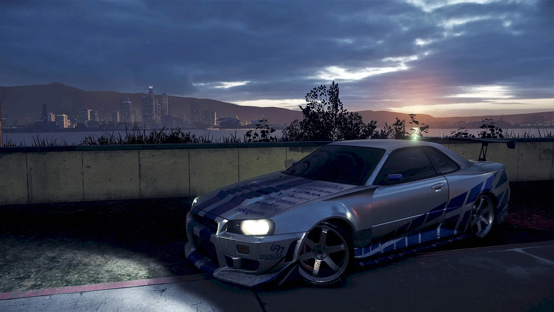 Nissan Skyline r34 Уокер NFS