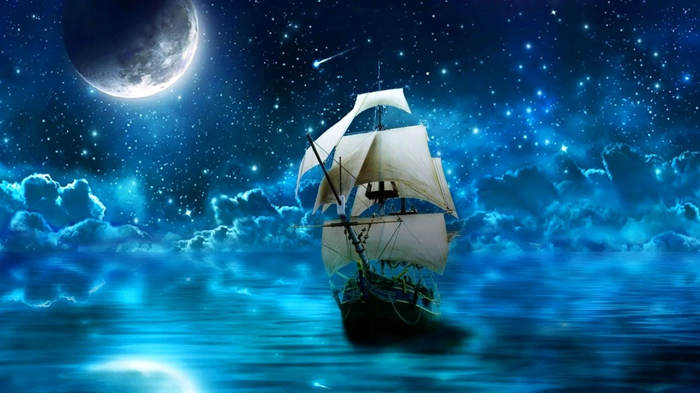 Ночь на корабле