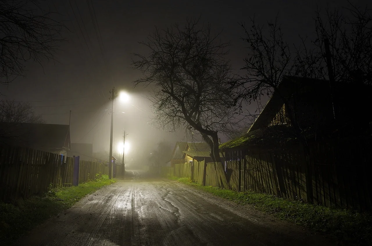 Ночь в деревне