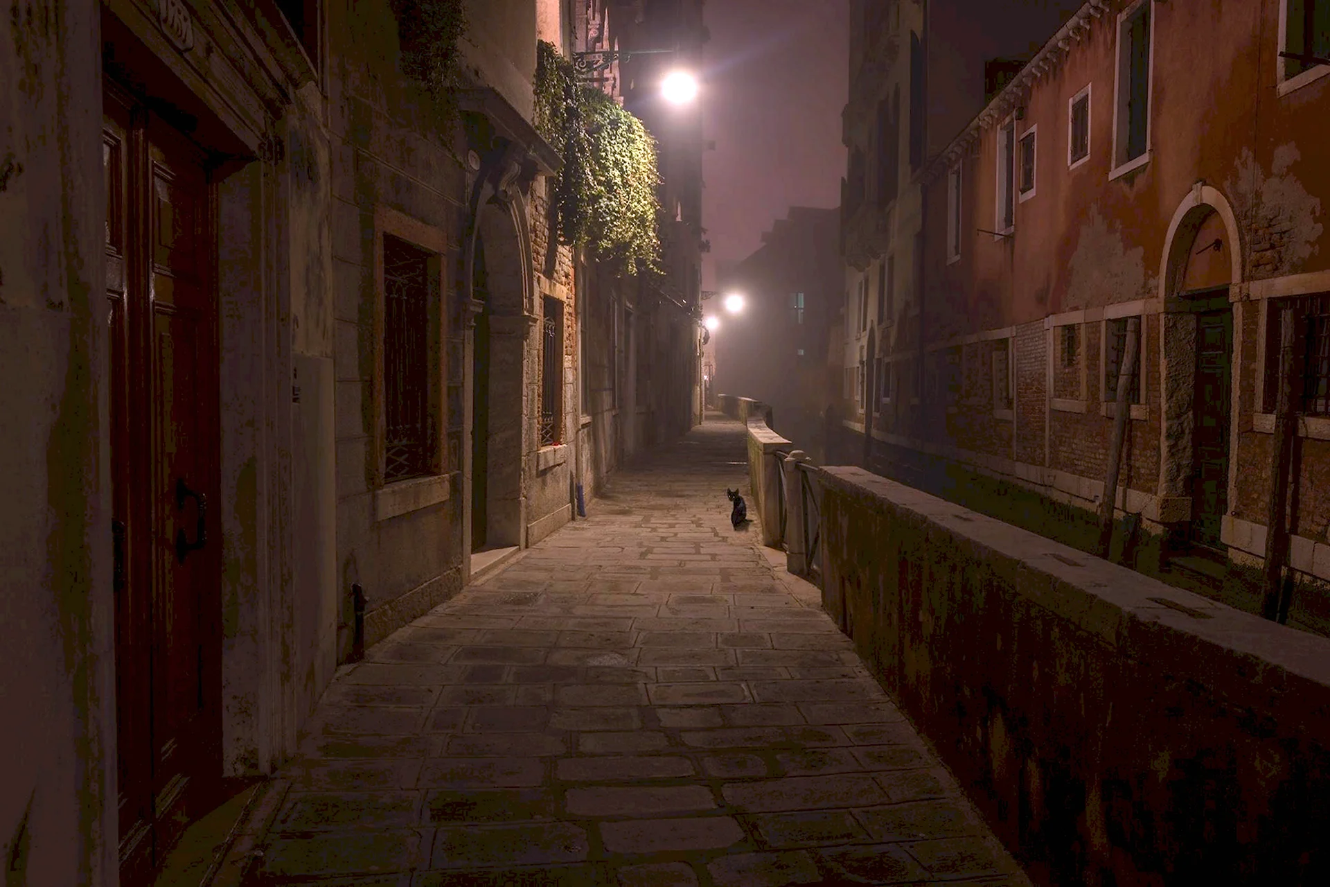 Ночные улочки Италии