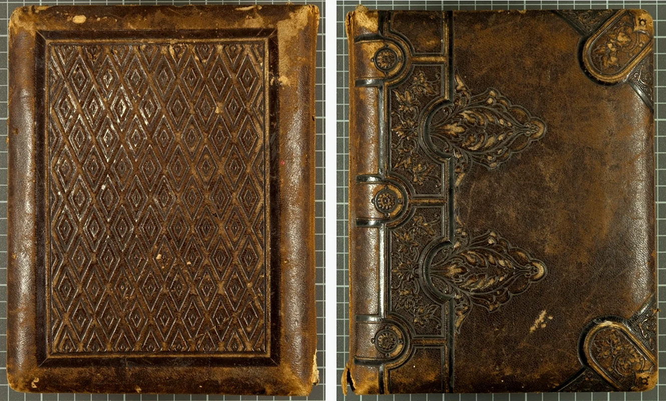 Обложка старинной книги