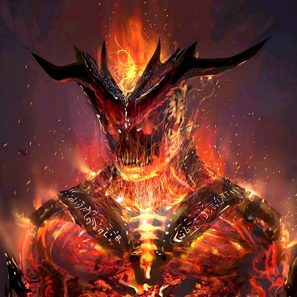 Огненный демон Суртур Марвел