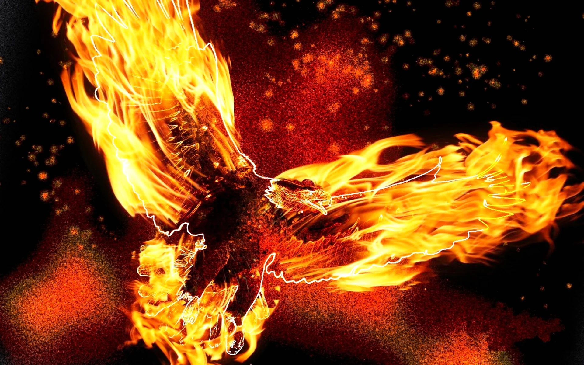 Огненный Феникс Наруто