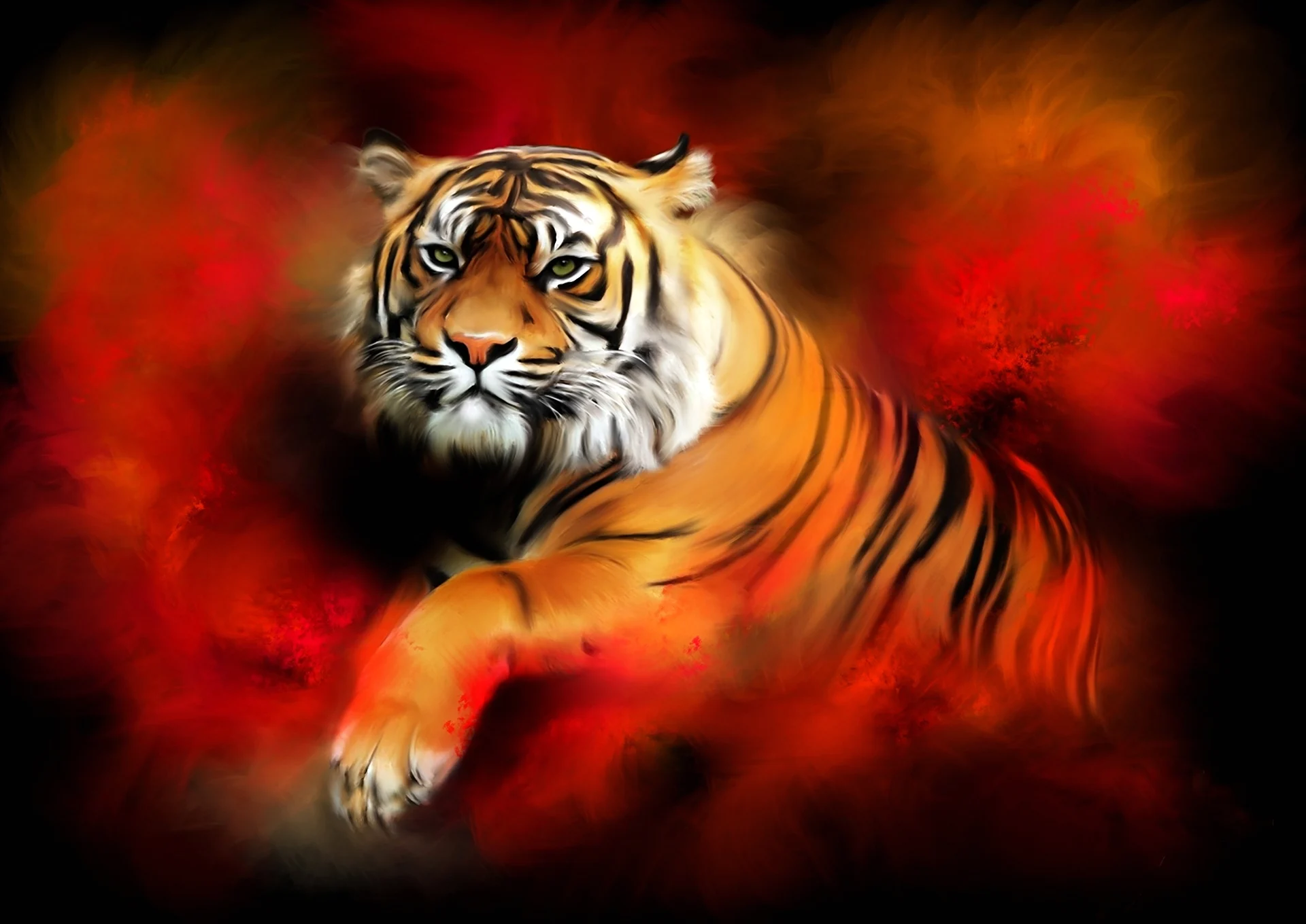 Огненный тигр