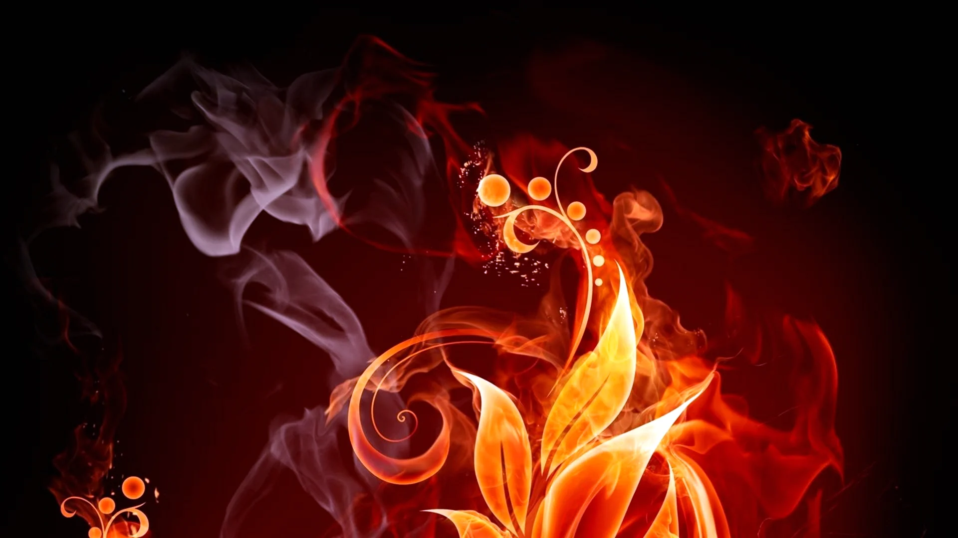 Огненный цветок Геншин