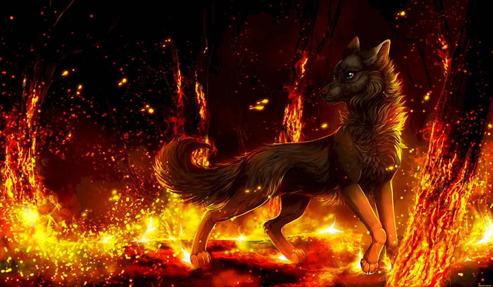 Огненный волк Пандемониум Тимофей