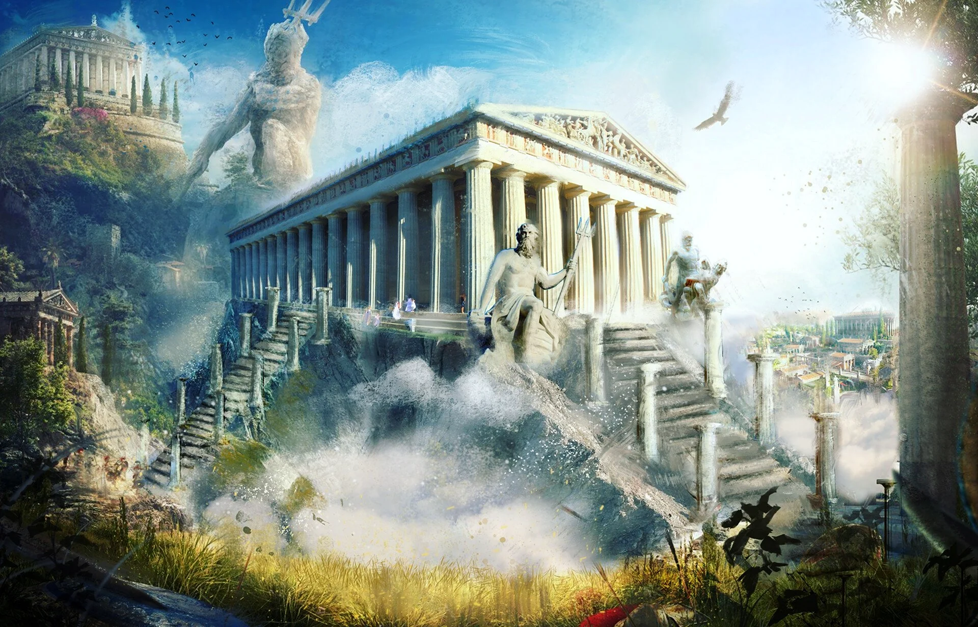 Олимп древняя Греция
