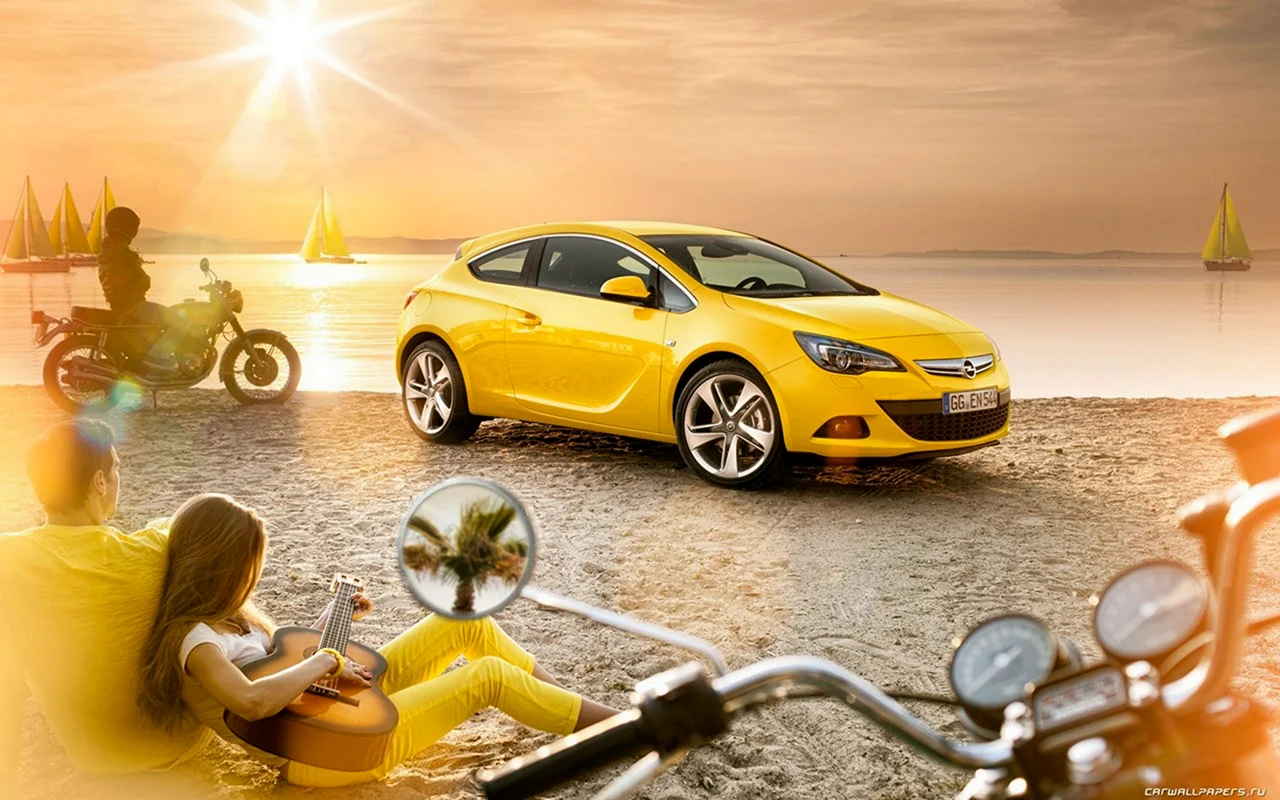 Opel Astra GTC обои