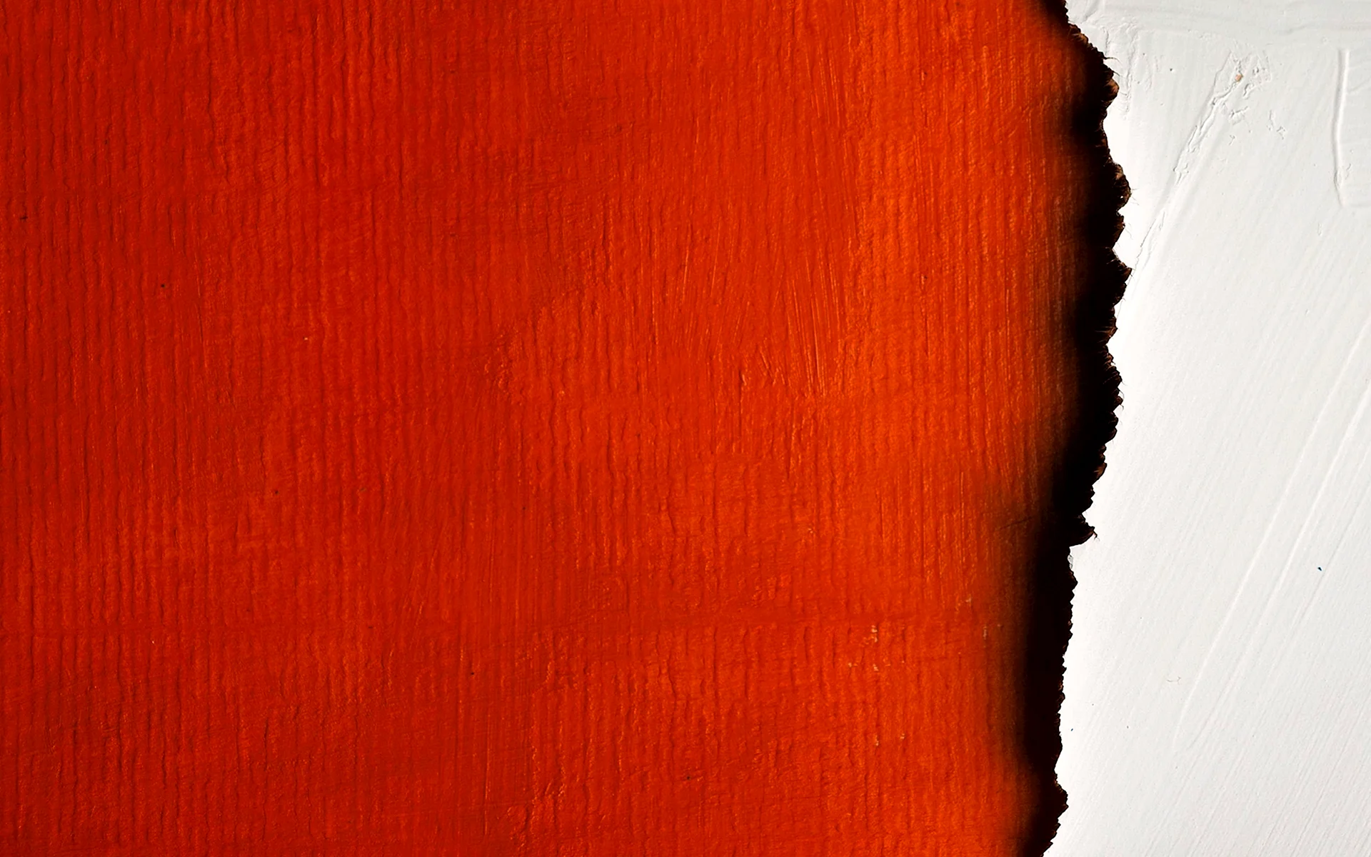Оранжевая фактурная стена